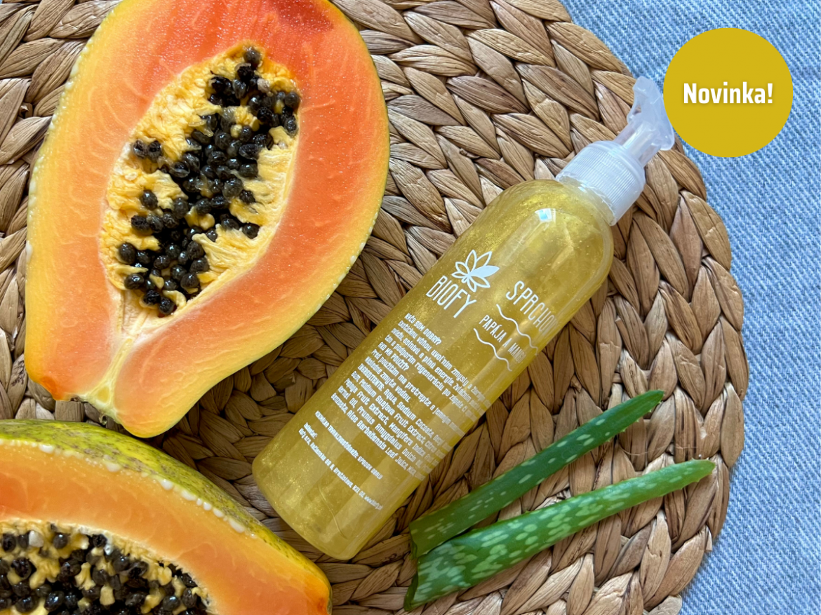 Sprchový gel – Papája a mango, 250ml