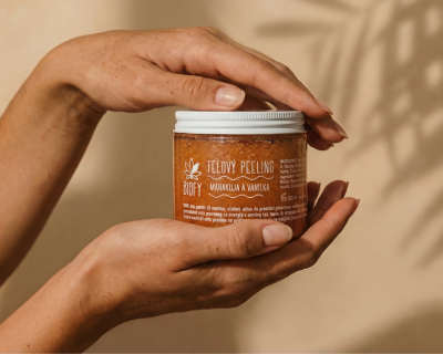 Tělový peeling - Marakuja a vanilka, 200ml